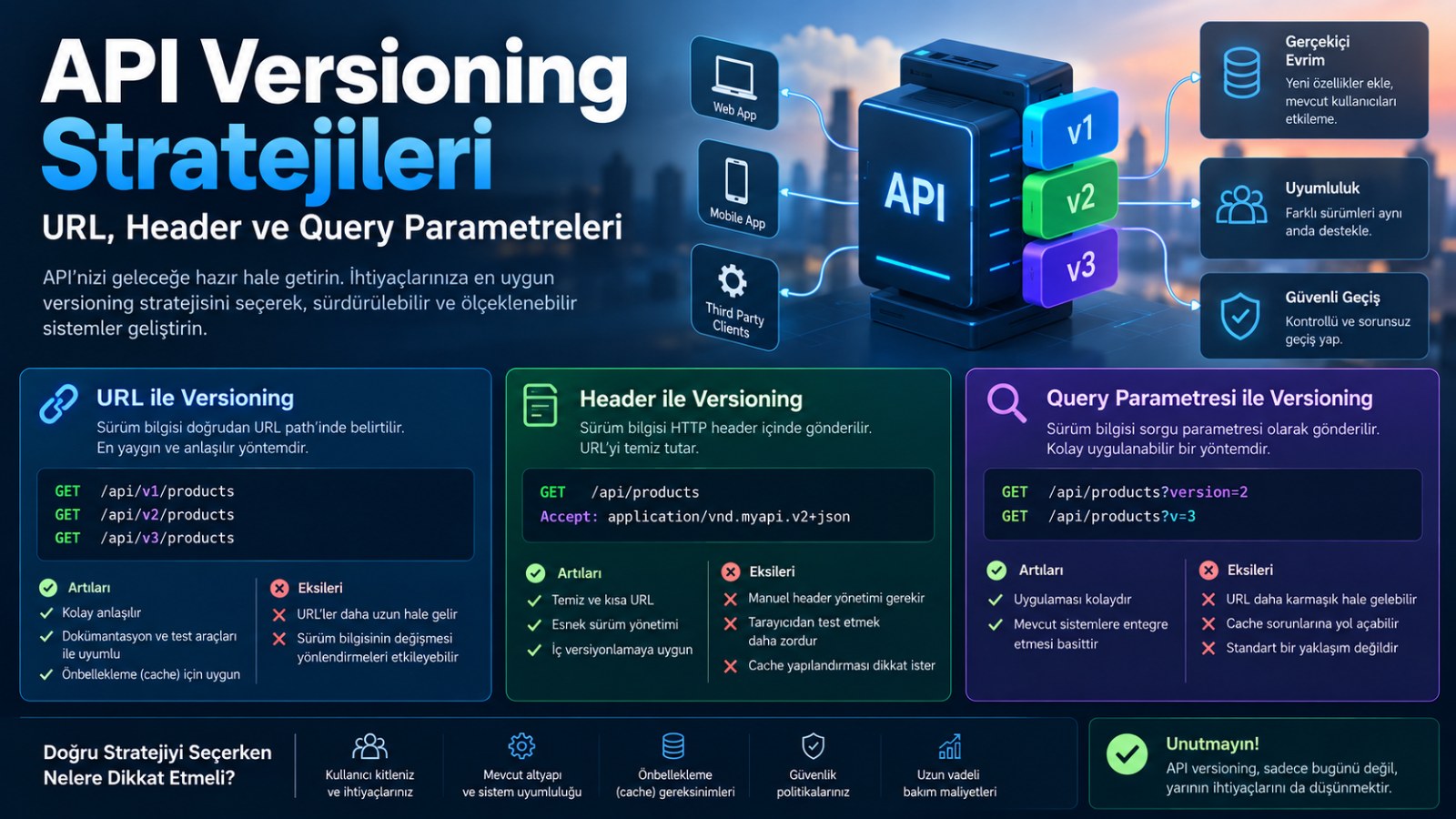 API Versioning Stratejileri
