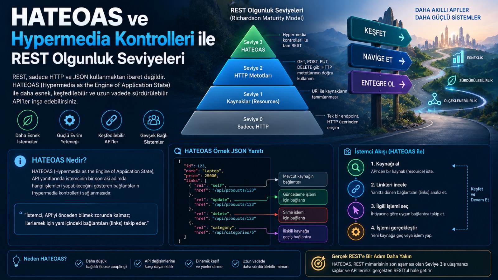 Richardson Olgunluk Modeli ve HATEOAS