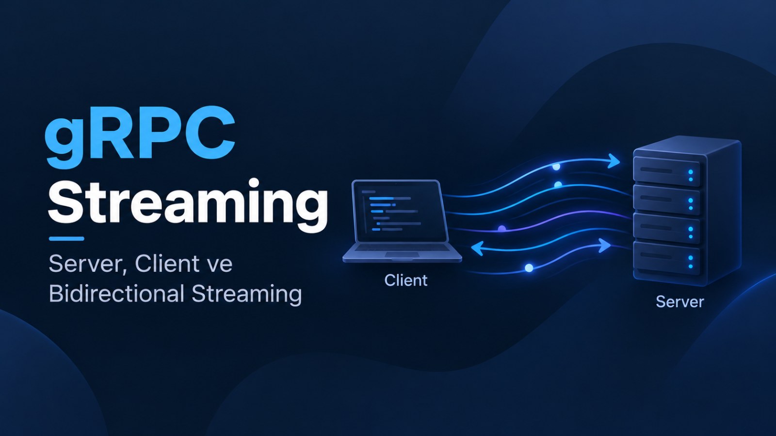 gRPC ile Streaming: Server, Client ve Bidirectional