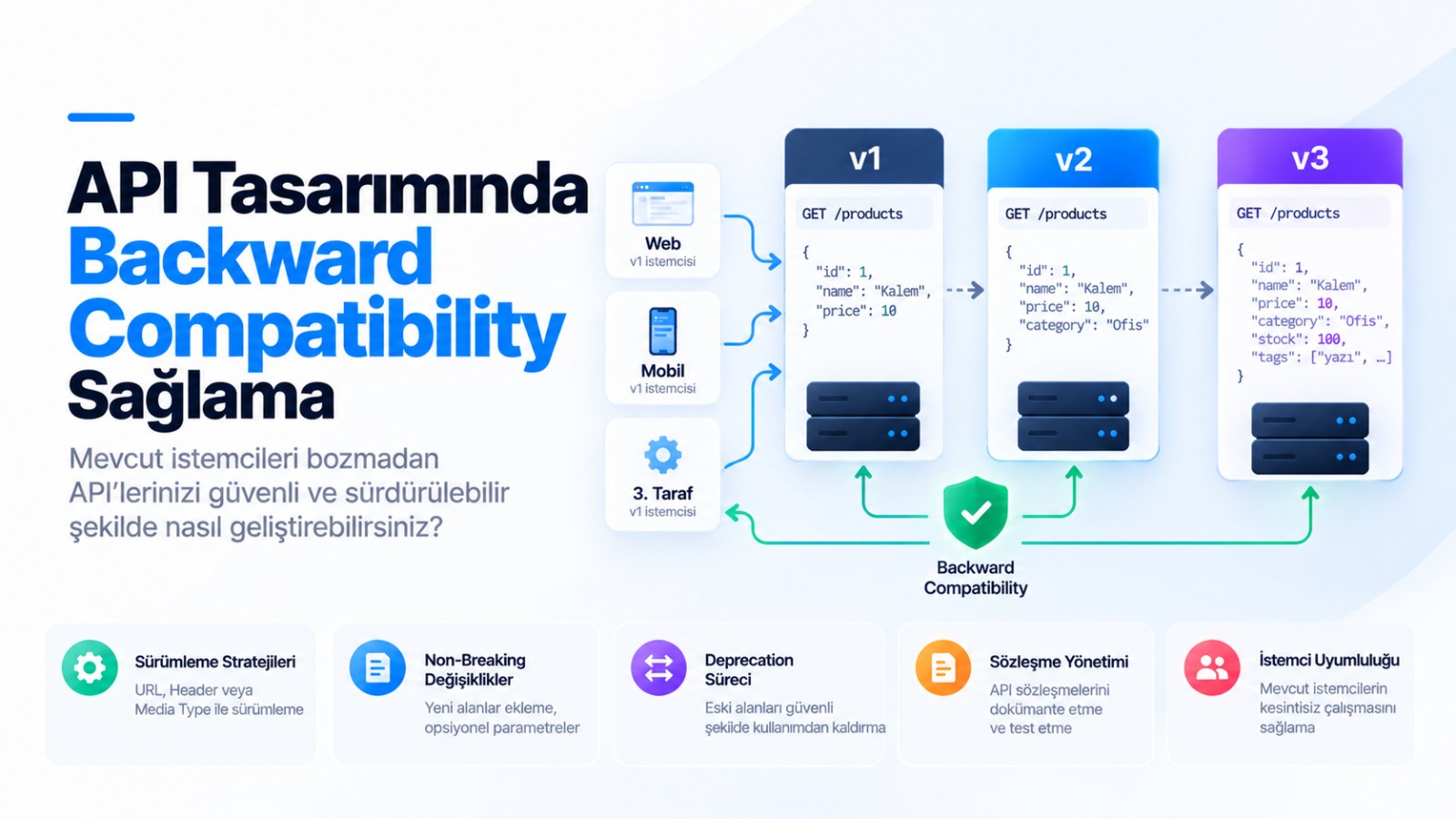 API Tasarımında Backward Compatibility