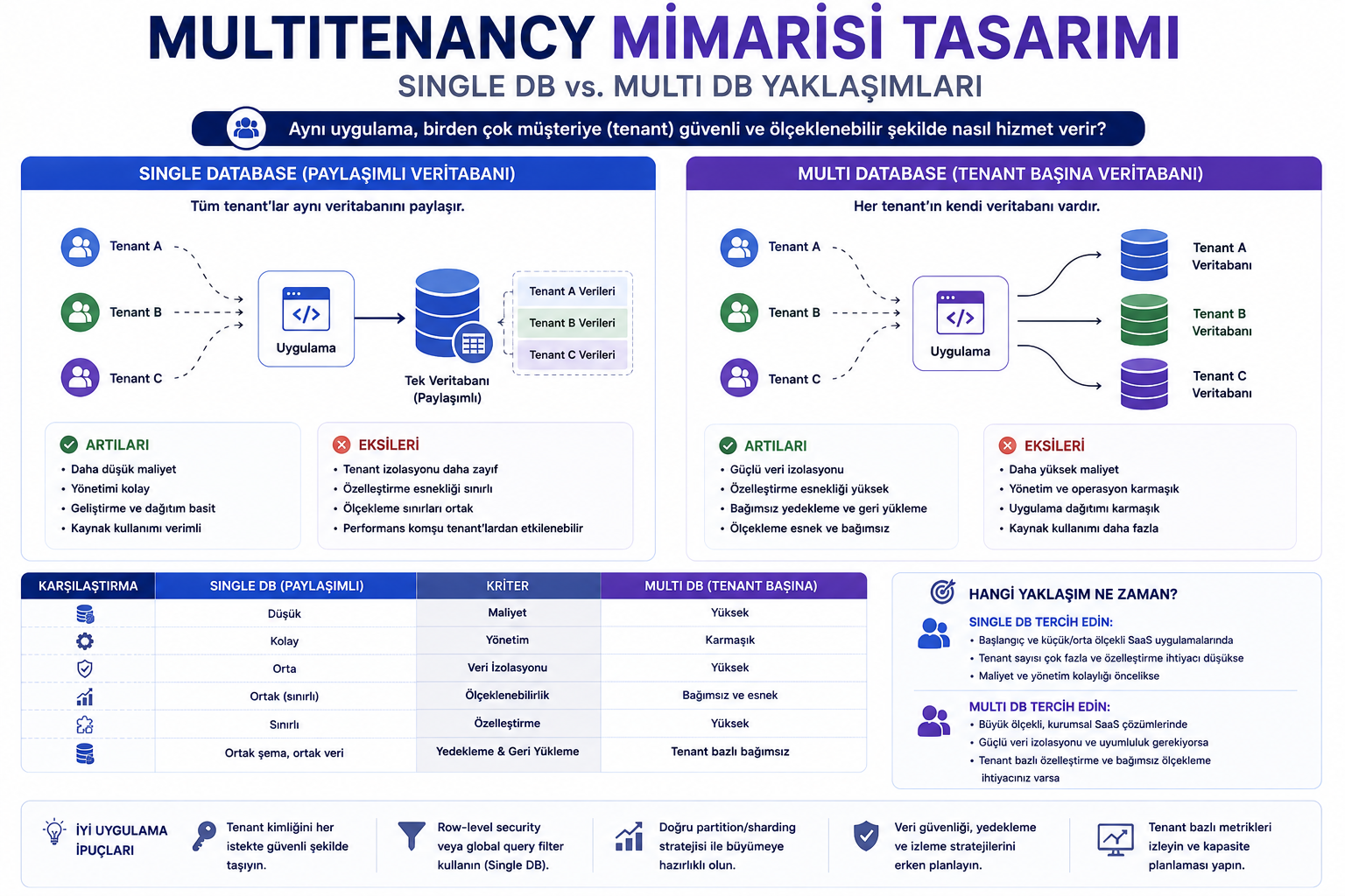 Multitenancy: Single DB vs Multi DB