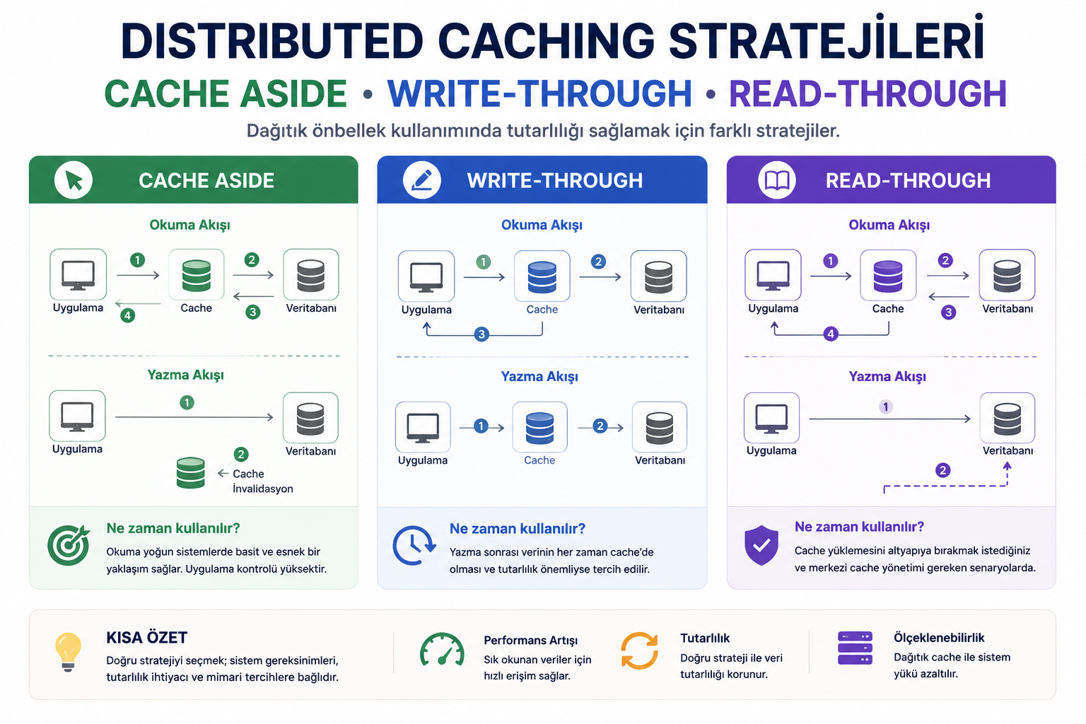 Distributed Caching Stratejileri