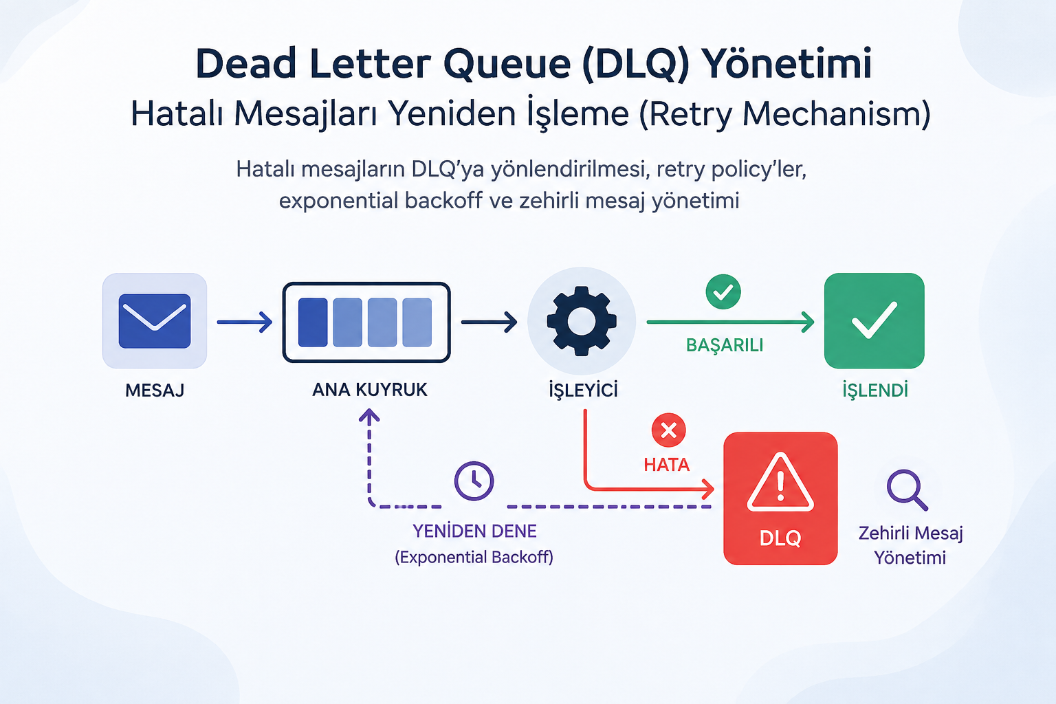 DLQ Yönetimi ve Retry Mekanizmaları