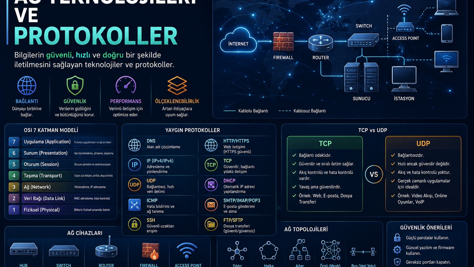 Ağ Teknolojileri ve Protokoller