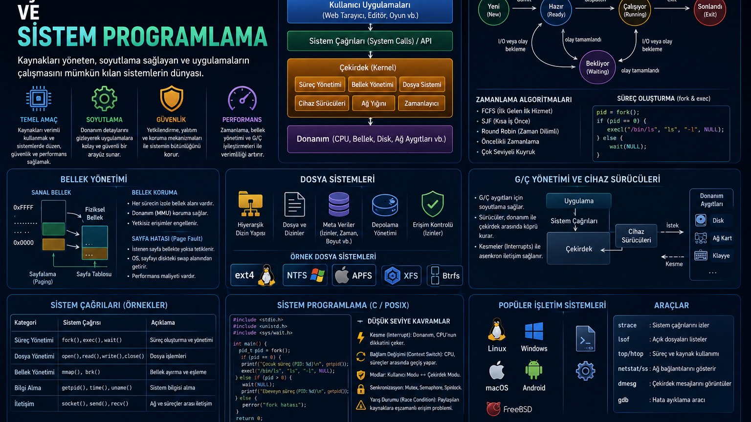İşletim Sistemleri ve Sistem Programlama