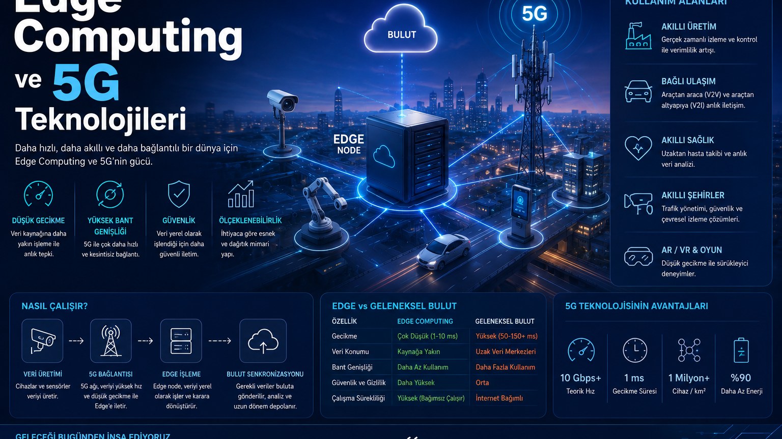 Edge Computing ve 5G Teknolojileri