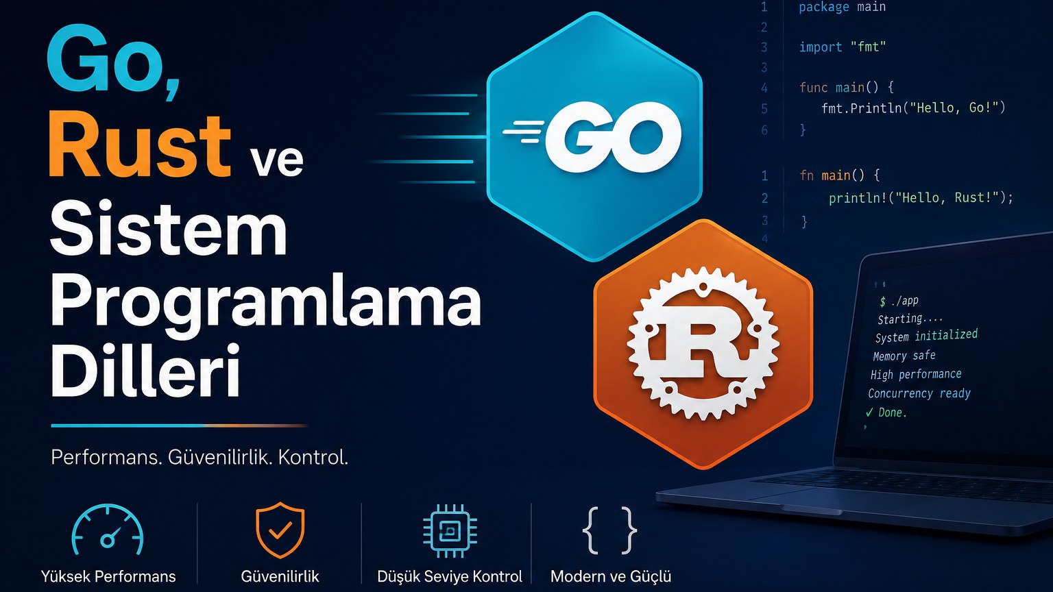 Go, Rust ve Sistem Programlama Dilleri